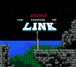 Zelda II Challenge - The Shadow of Link Title Screen